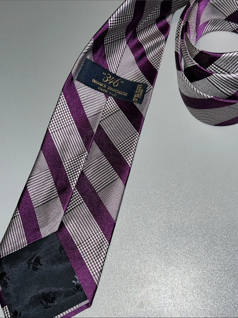 Brooks Brothers elegant purple